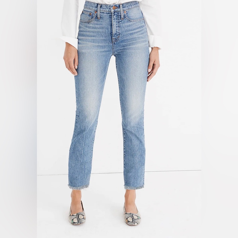 Madewell The Perfect Vintage Jean. Size 23. Medium wash.
